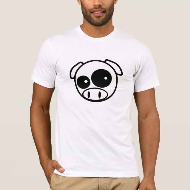 Camiseta T-shirt do porco de JDM (Frente)