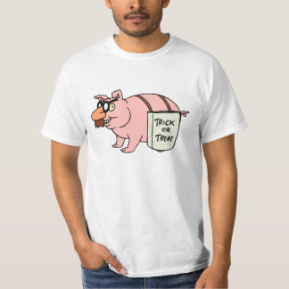 Camiseta T-shirt do porco do Dia das Bruxas