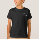 Camiseta T-shirt do portador do anel de segurança para cria<br><div class="desc">A camisa perfeita para um homenzinho muito importante no seu grande dia!</div>