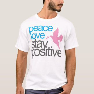 Camiseta T-shirt do positivo da estada