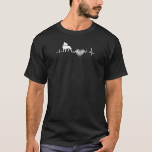 Camiseta T-shirt do presente de bull terrier para amantes