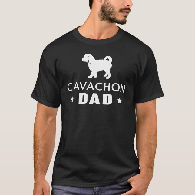 Camiseta T-shirt do presente de Cavachon para amantes do (Frente)