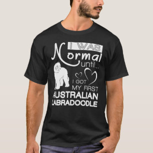 Camiseta T-shirt do presente de Labradoodle do australiano
