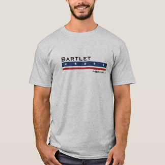 Camiseta T-shirt do presidente Jed Bartlet Oeste Asa