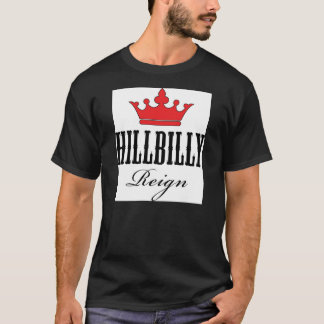 Camiseta T-shirt do preto do reino do Hillbilly