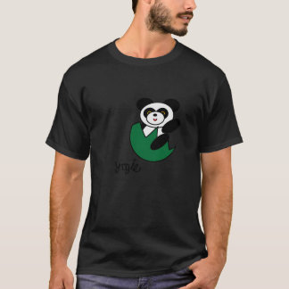 CAMISETA T-SHIRT DO PRETO DO URSO DE YOGIE