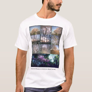 Camiseta T-shirt do primavera de Midwest das árvores de