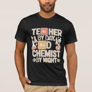 Camiseta t-shirt do professor de química