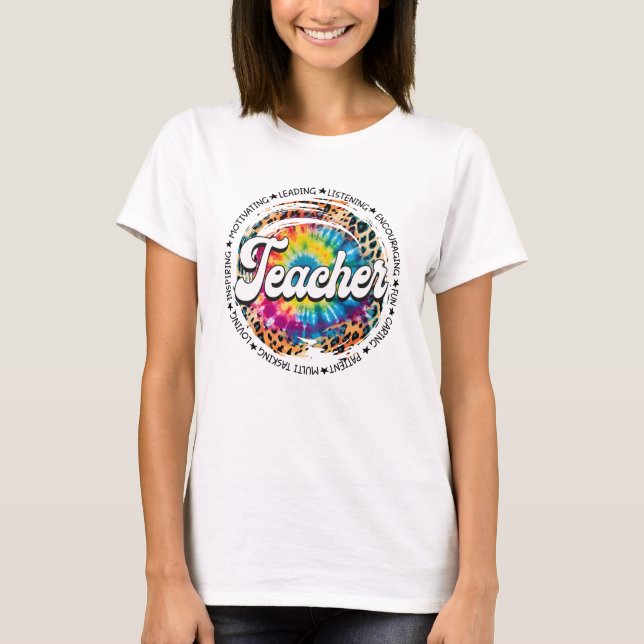 Camiseta T-shirt do professor Qualidades (Frente)