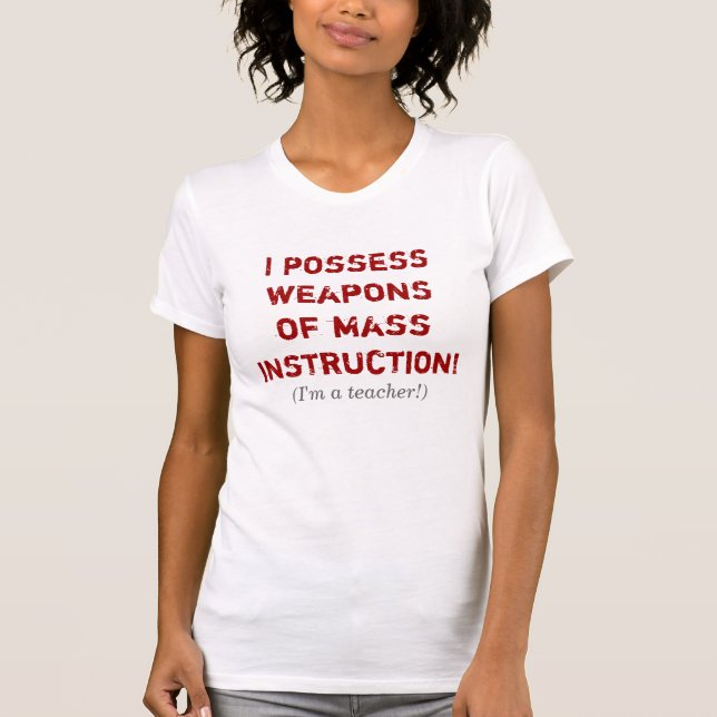 Camiseta T-Shirt do Professor WMI (Frente)
