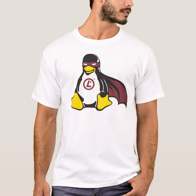 Camiseta T-shirt do profissional de Linux do pinguim do (Frente)