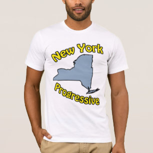 Camiseta T-shirt do progressista de New York