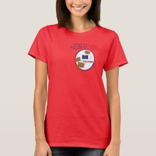 Camiseta T-shirt do protesto do tea party do dia do imposto