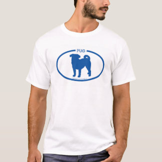 Camiseta T-shirt do Pug