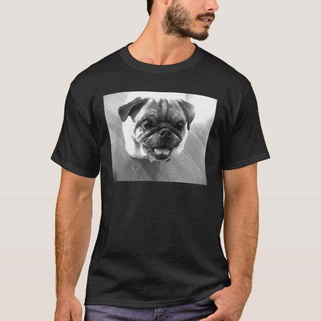 Camiseta T-shirt do Pug (Frente)