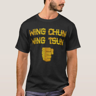 Camiseta T-shirt do punho de Tsun da asa de Chun da asa