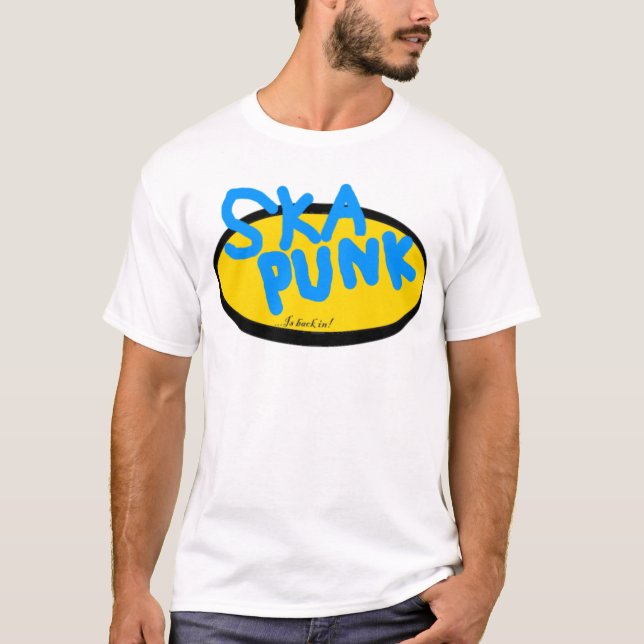 Camiseta T-shirt do punk de Ska (Frente)