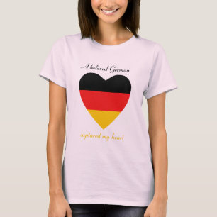 Camiseta T-shirt do querido da bandeira de Alemanha