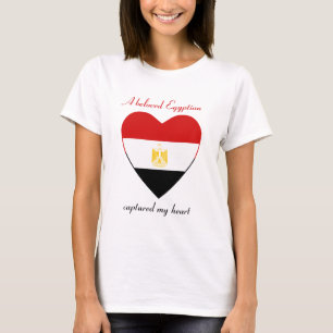 Camiseta T-shirt do querido da bandeira de Egipto