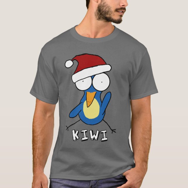 Camiseta T-shirt do quivi do papai noel (Frente)