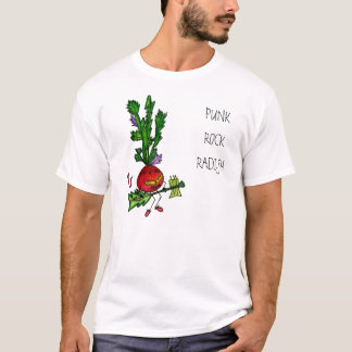 Camiseta T-shirt do rabanete do punk rock
