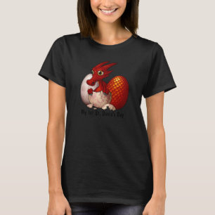 Camiseta T-shirt do Raglan da Capa do dia 3/4 do meu ø St