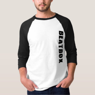 Camiseta T-shirt do Raglan de Beatbox