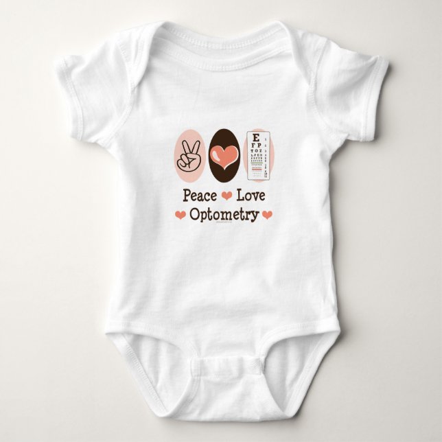 Camiseta T-shirt do Raglan do optometrista da optometria do (Frente)