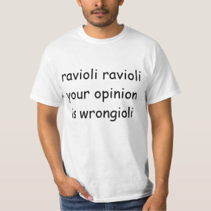 Camiseta T-shirt do Ravioli