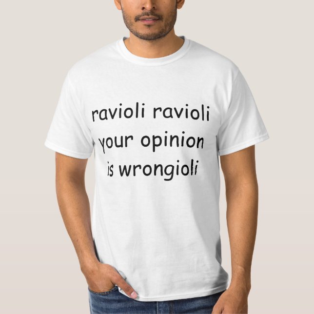 Camiseta T-shirt do Ravioli (Frente)