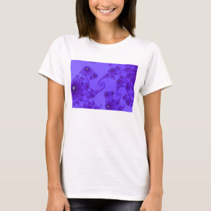 Camiseta T-shirt do Rebanho de Cavalos-Marinhos Az