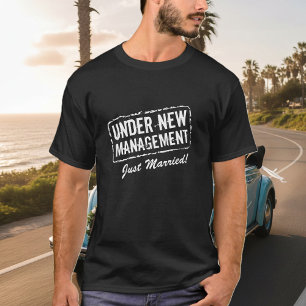 Camiseta t-shirt do recem casados Sob nova gestão