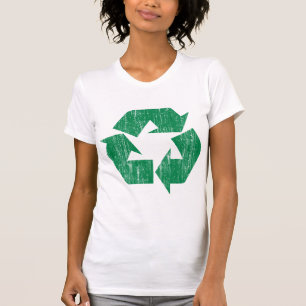 Camiseta T-shirt do reciclar para o Dia da Terra