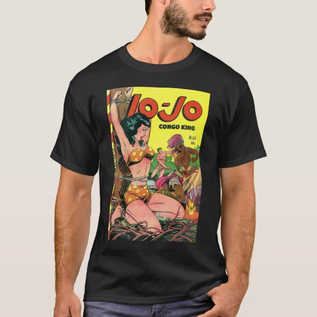 Camiseta T-shirt do rei #25 de Jo-Jo Congo (Frente)