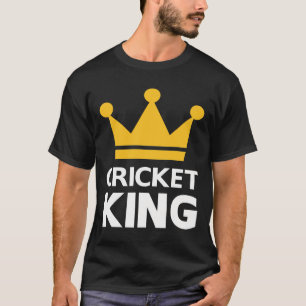 Camiseta T-Shirt do rei de críquete