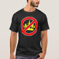 T-shirt do republicano de Anti-monarchy/