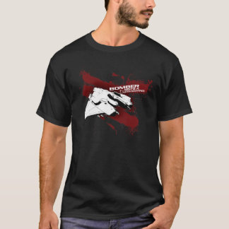 Camiseta T-shirt do respingo do bombardeiro