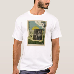 Camiseta T-shirt do retrato da cor de Alice Brady 1919