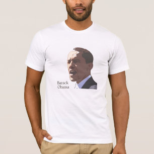 Camiseta T-shirt do retrato de Barack Obama