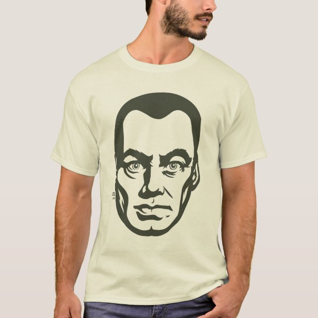 Camiseta T-shirt do retrato do big brother (Frente)