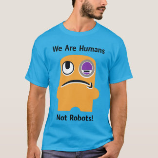 Camiseta T-shirt do robô de Amazon