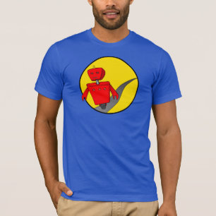 Camiseta T-shirt do robô do fugitivo dos homens