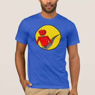 Camiseta T-shirt do robô do fugitivo dos homens