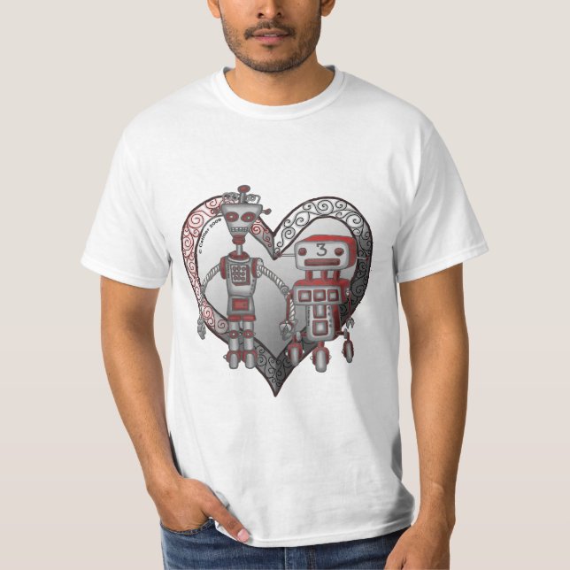 Camiseta t-shirt do Robot Love (Frente)