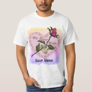 Camiseta t-shirt do rosa do Soul Mate Rings
