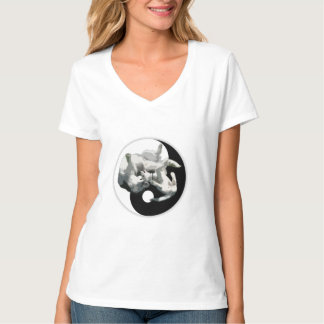 Camiseta T-shirt do rouco de Yin-Yang