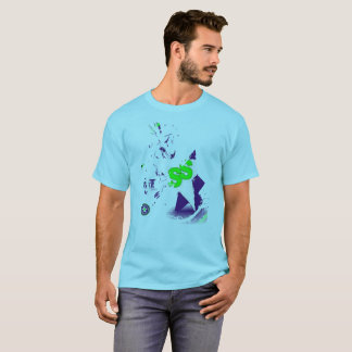 Camiseta T-shirt do roupa do estado da estrela dos homens