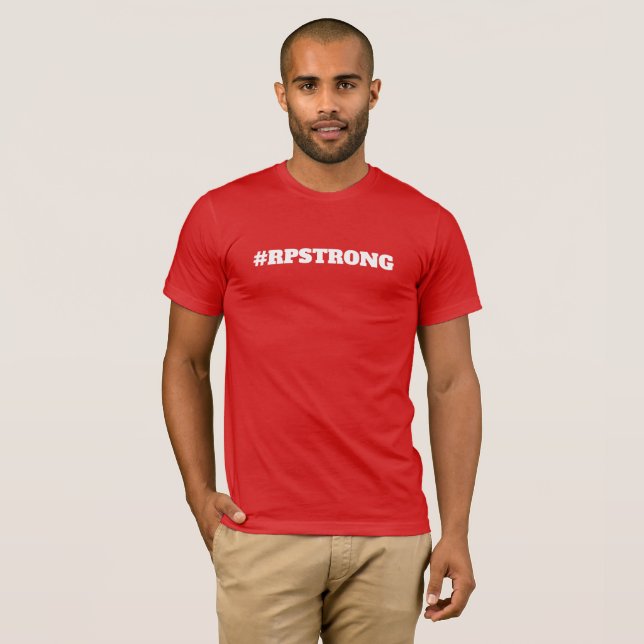 Camiseta T-shirt do #RPSTRONG (Frente Completa)