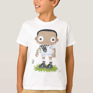 Camiseta T-shirt do rugby de Fiji dos miúdos