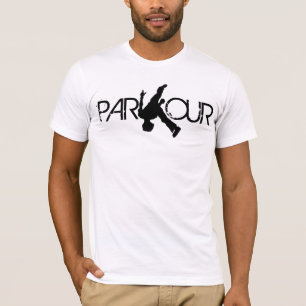 Camiseta T-shirt do sacudir de Parkour
